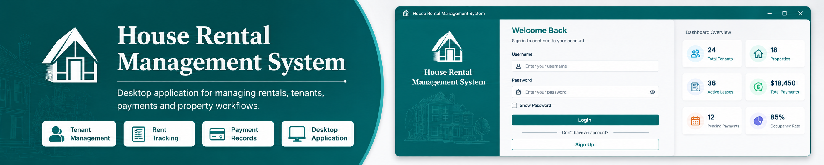House Rental Management System preview